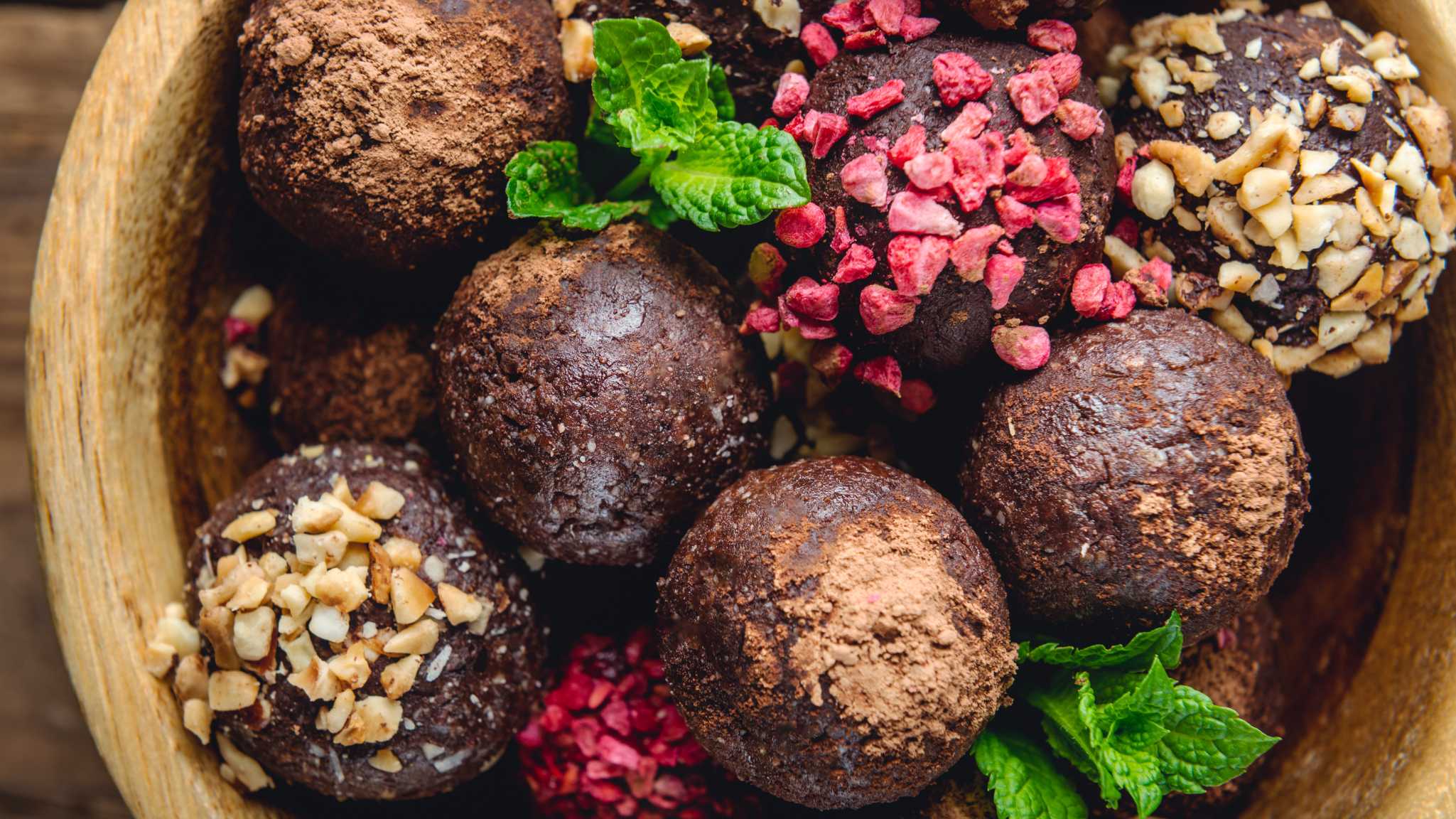 Rohkost Energiebällchen Vegan